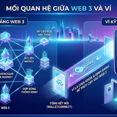 Web3 và Ví Blockchain: Hiểu đúng mối quan hệ để làm chủ quyền sở hữu trên Internet